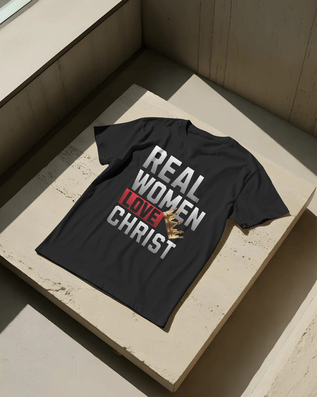REAL MEN/WOMAN LOVE CHRIST T-SHIRT