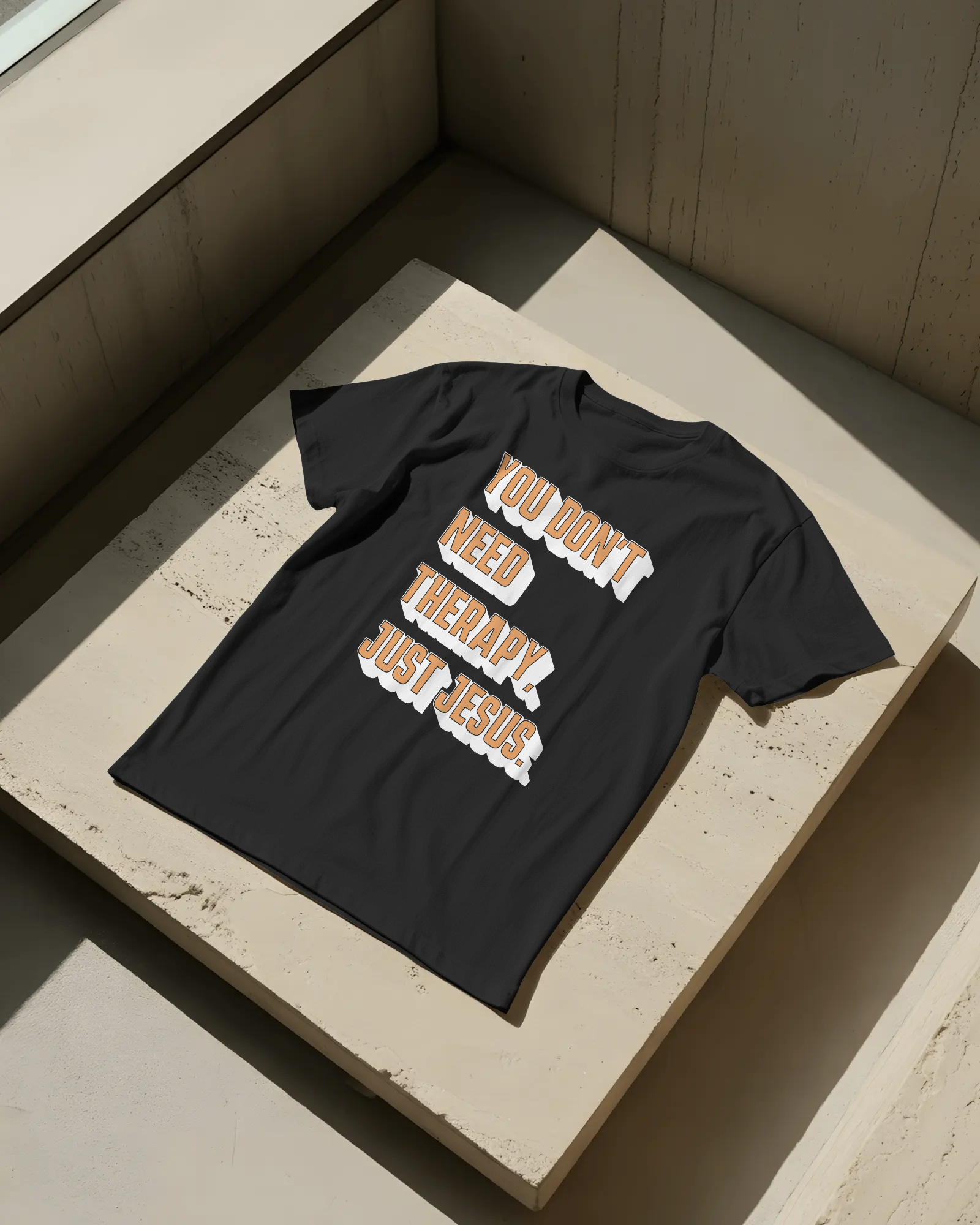 No Therapy Just Jesus TShirt