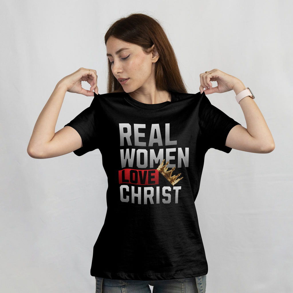 REAL MEN/WOMAN LOVE CHRIST T-SHIRT